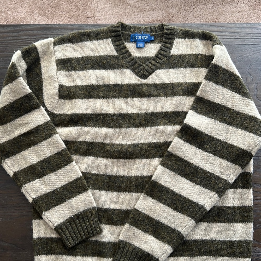 J. Crew Women’s Wool V-Neck Sweater
